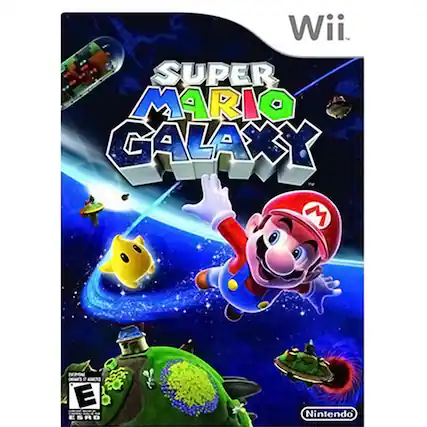 Wii. SUPER MARIO GALAXY M e ANICTS E ESRD Nintendo - E (Everyone)