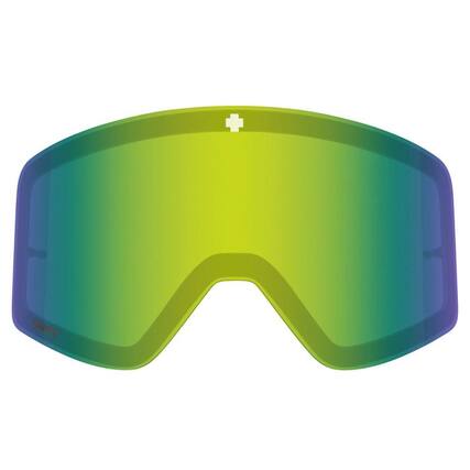 Front. Spy Optic - SPY+ Optic Happy LL Yellow Green Spectra Mirror Replacement Lens for Goggles - N/A.