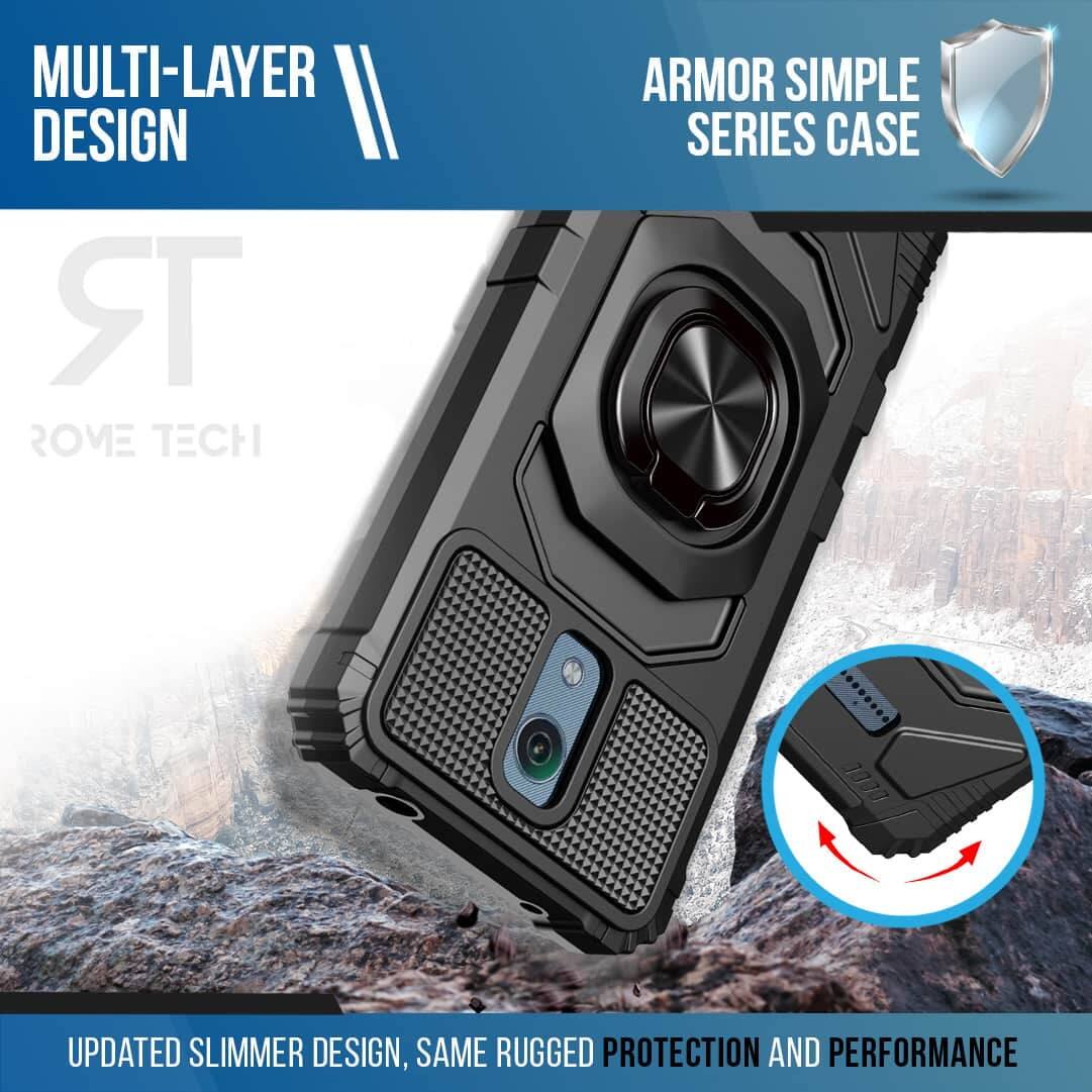 MULTI-LAYER DESIGN  
ARMOR SIMPLE SERIES CASE  
UPDATED SLIMMER DESIGN, SAME RUGGED PROTECTION AND PERFORMANCE
