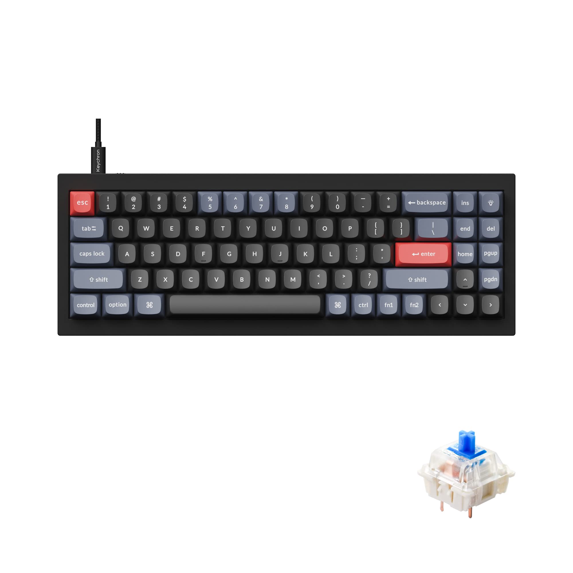 Gateron G Pro Blue Switch - Black