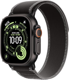 【新品・箱なし】49mm M/Lトレイルループ・ブラック（ブラックチタニウム）③ Apple Watch Ultra 3 (GPS+Cellular) 49mm Black Titanium Case