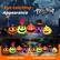 Eye-catching Trick or Treat Appearance: 3 Different Hats, 5 Varied Expressions
