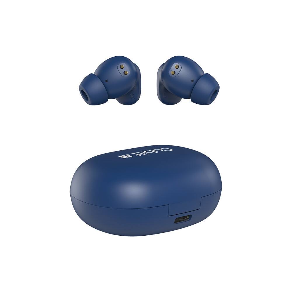 Back. Cubitt - Power Earbuds - Blue.