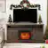 Front. Ihomeadore - 68" TV Stand with Electric Fireplace Media Console for TVs up to 78" - Brown.