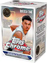 2023-2024 Topps Chrome Basketball Blaster Box - Front_Zoom