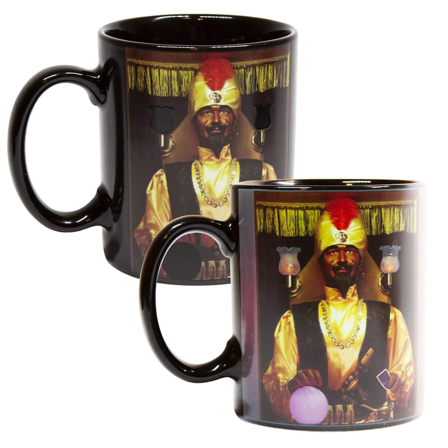 Surreal Entertainment - Zoltar Collectibles | Zoltar Your Wish Is Granted Color Changing Mug - Black