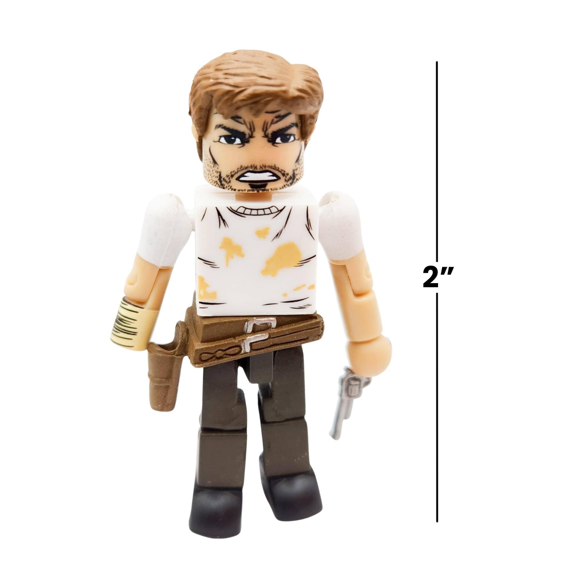 Alt View 5. Diamond Comic - The Walking Dead Exclusive Minimates 2 Pack - Rick Grimes & Walker - Multi-Colored.