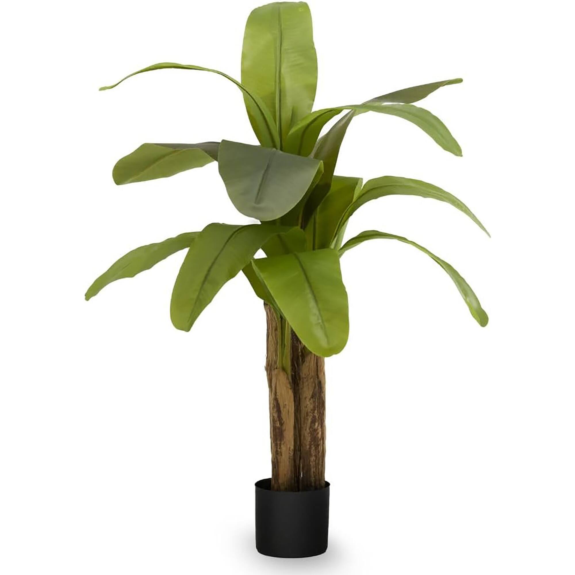Maia Shop - Artificial Banana Tree 4 Feet Tall Tropical Home Decoration, 47 Inches - Green