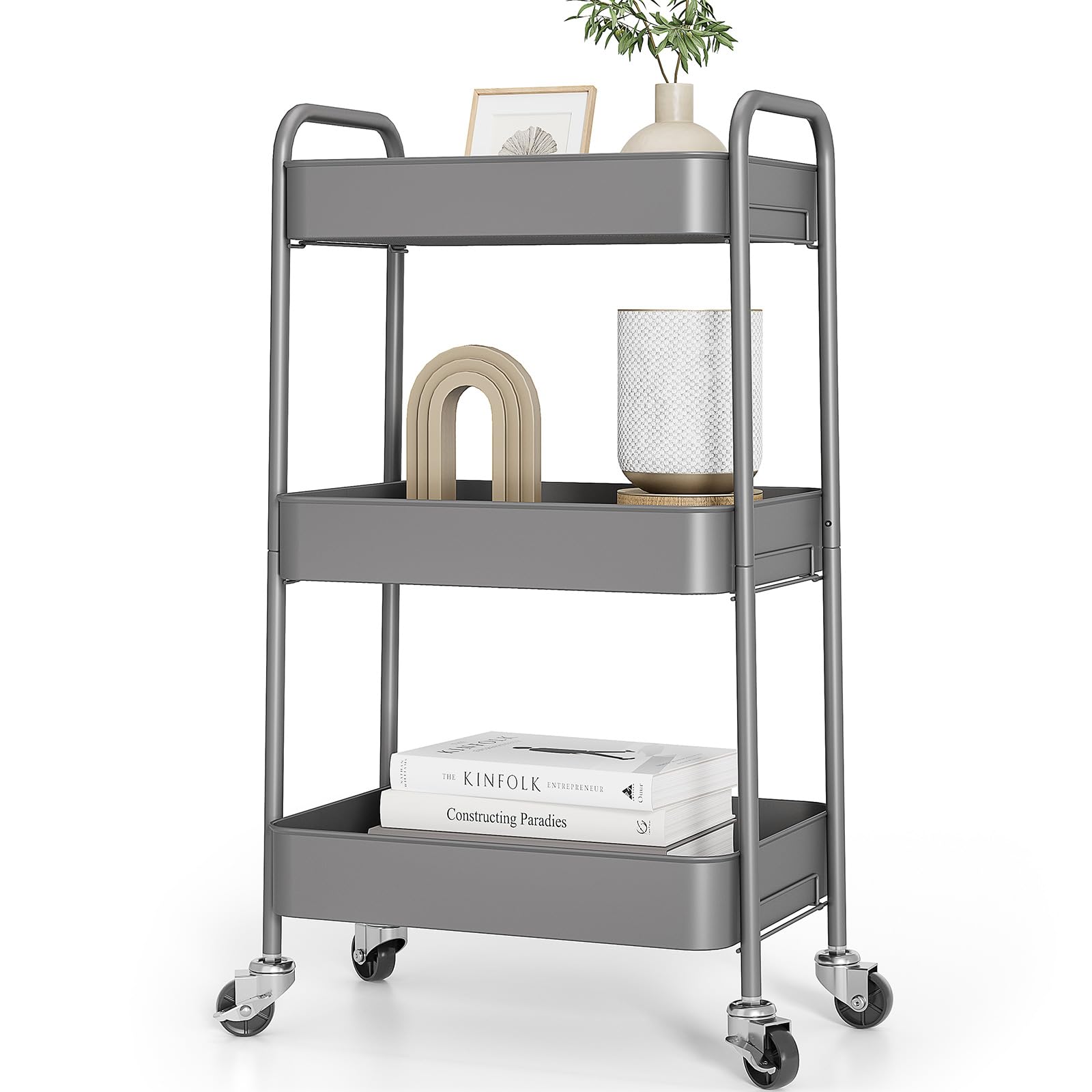 Grey 3-Tier