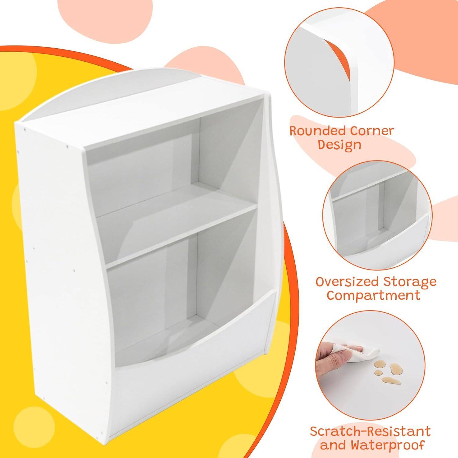 - Rounded Corner Design
- Oversized Storage Compartment
- Scratch-Resistant and Waterproof