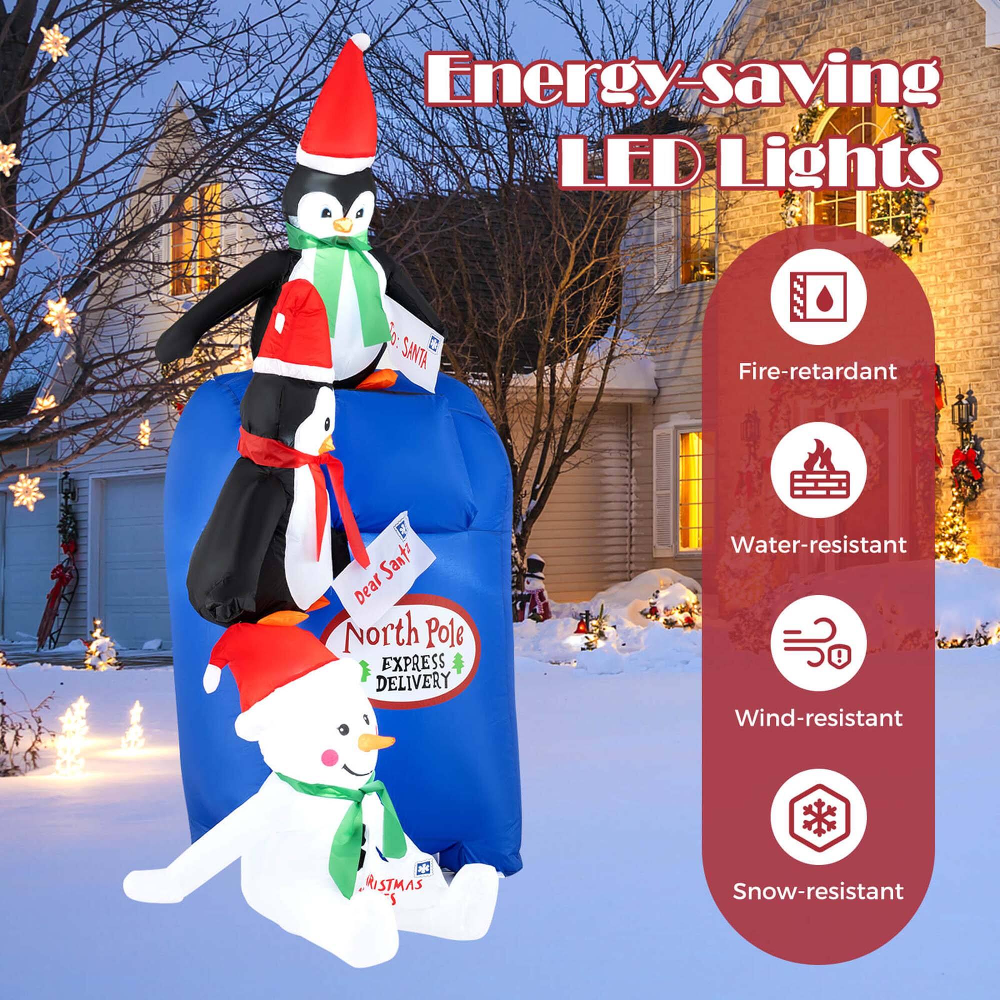 Energy-saving LED Lights

- Fire-retardant
- Water-resistant
- Wind-resistant
- Snow-resistant

SANTA
Dear North Pole
EXPRESS DELIVERY