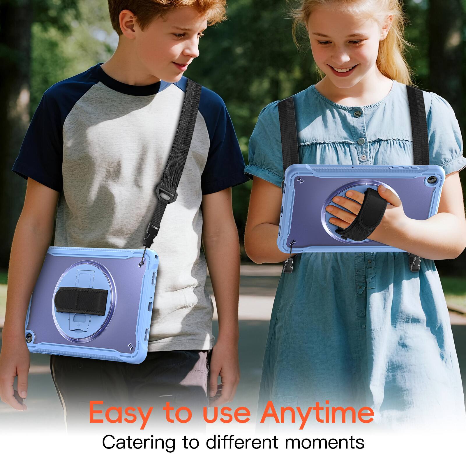 Easy to use Anytime  
Catering to different moments