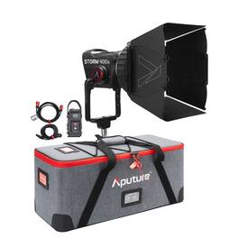 Aputure - STORM 400x Tunable White LED Monolight (Gold Mount) Bundle