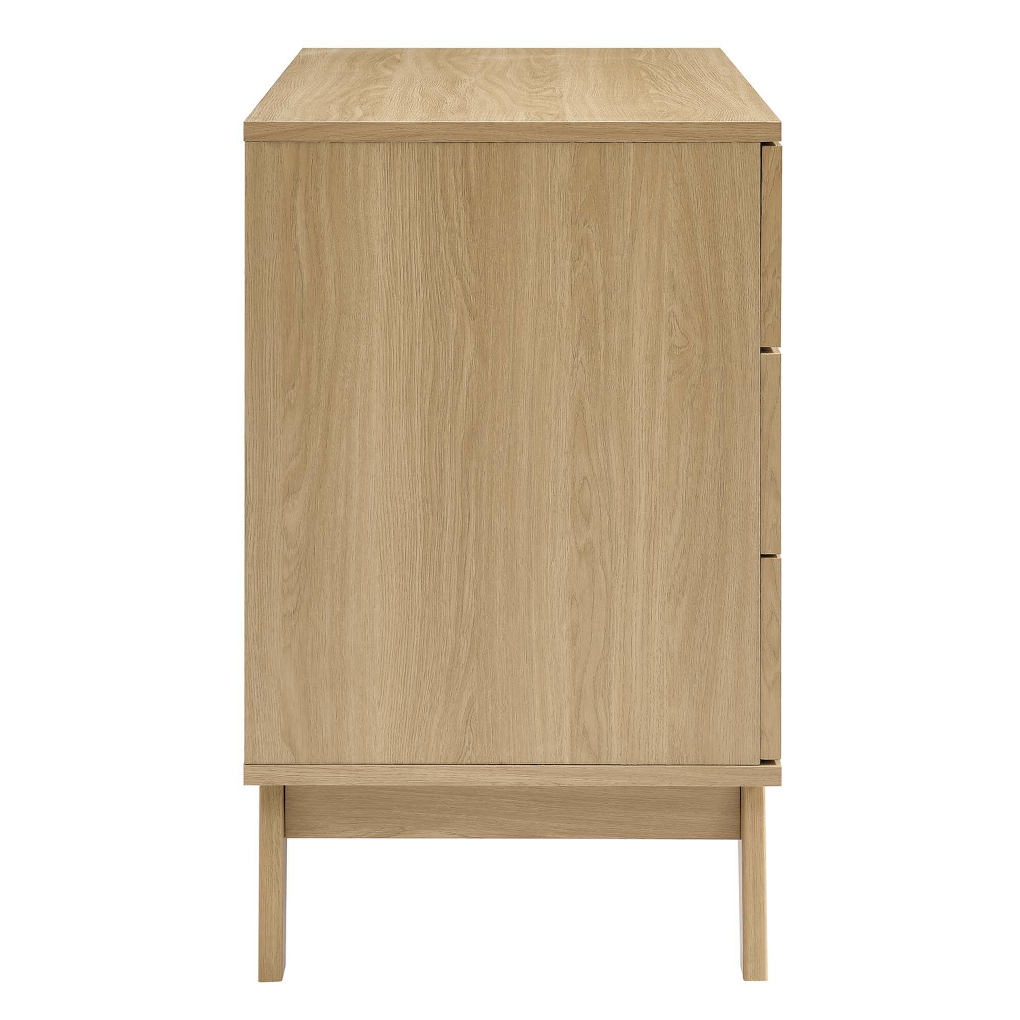 Alt View 1. Modway - Soma 3-Drawer Dresser by Modway - Oak.