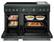 Alt View 2. KitchenAid - 6.3 Cu. Ft. Freestanding Double Oven Electric Induction Commercial-Style Range with Griddle - Juniper.