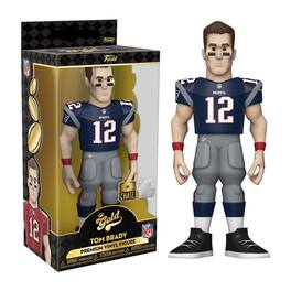 New England Patriots NFL Funko Gold 5 Inch Vinyl Figure | Tom Brady Chase - Blue