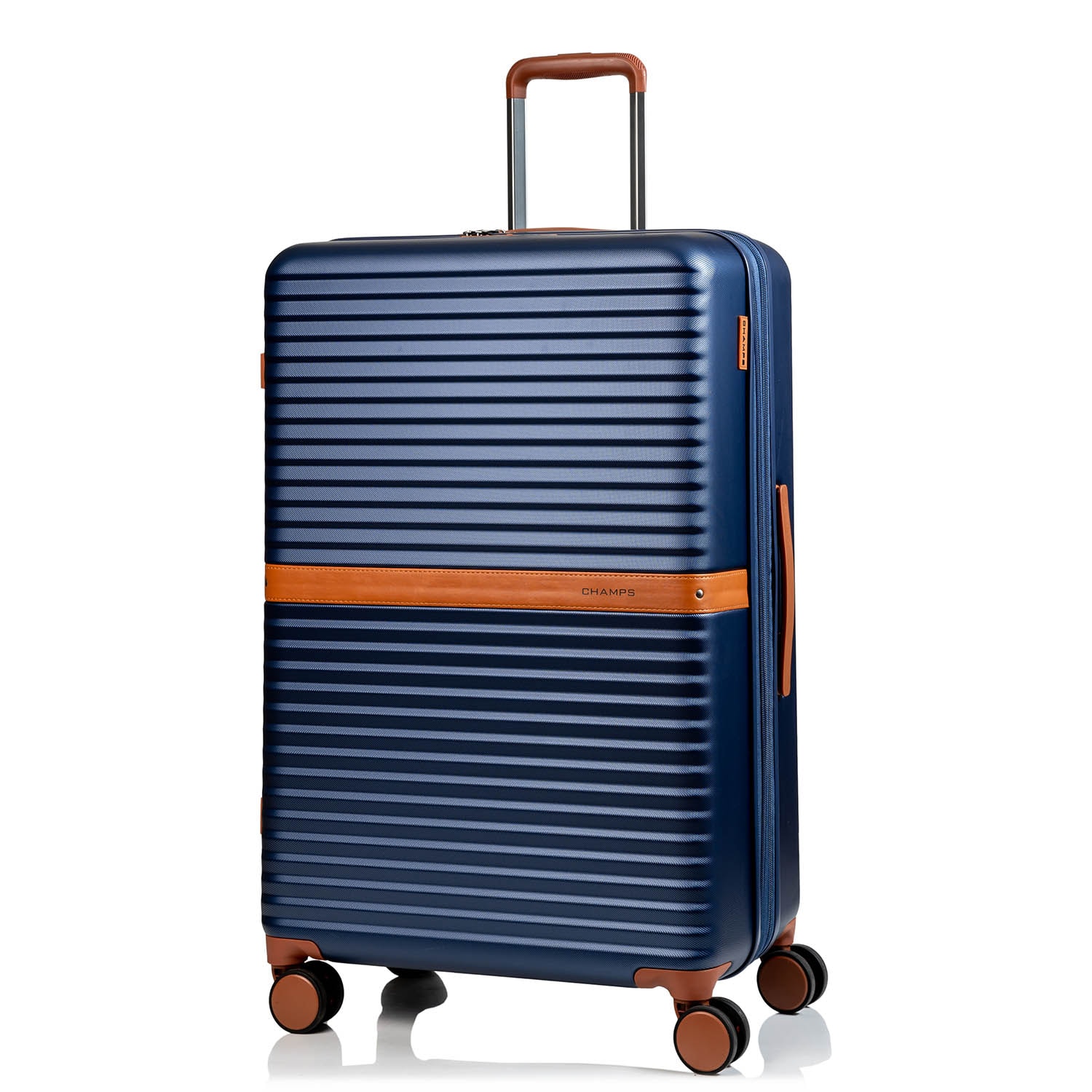 Champs - Vintage II Collection Large Luggage Case - Navy