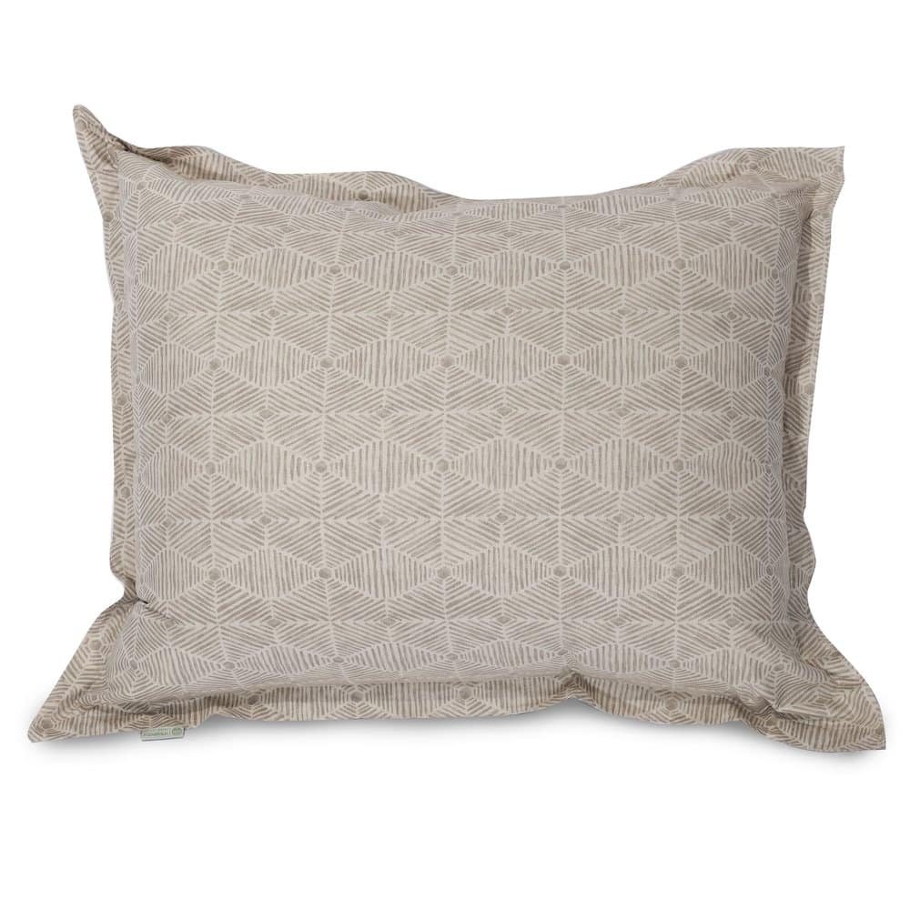 Majestic Home - Floor Pillow Charlie Metallic - Beige price history on PriceWatchPro