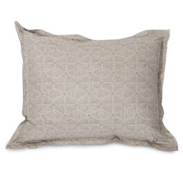 Majestic Home - Floor Pillow Charlie Metallic - Beige