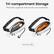Tri-compartment Storage
Efficiently organize and secure your essentials
Volume: 1.5 L