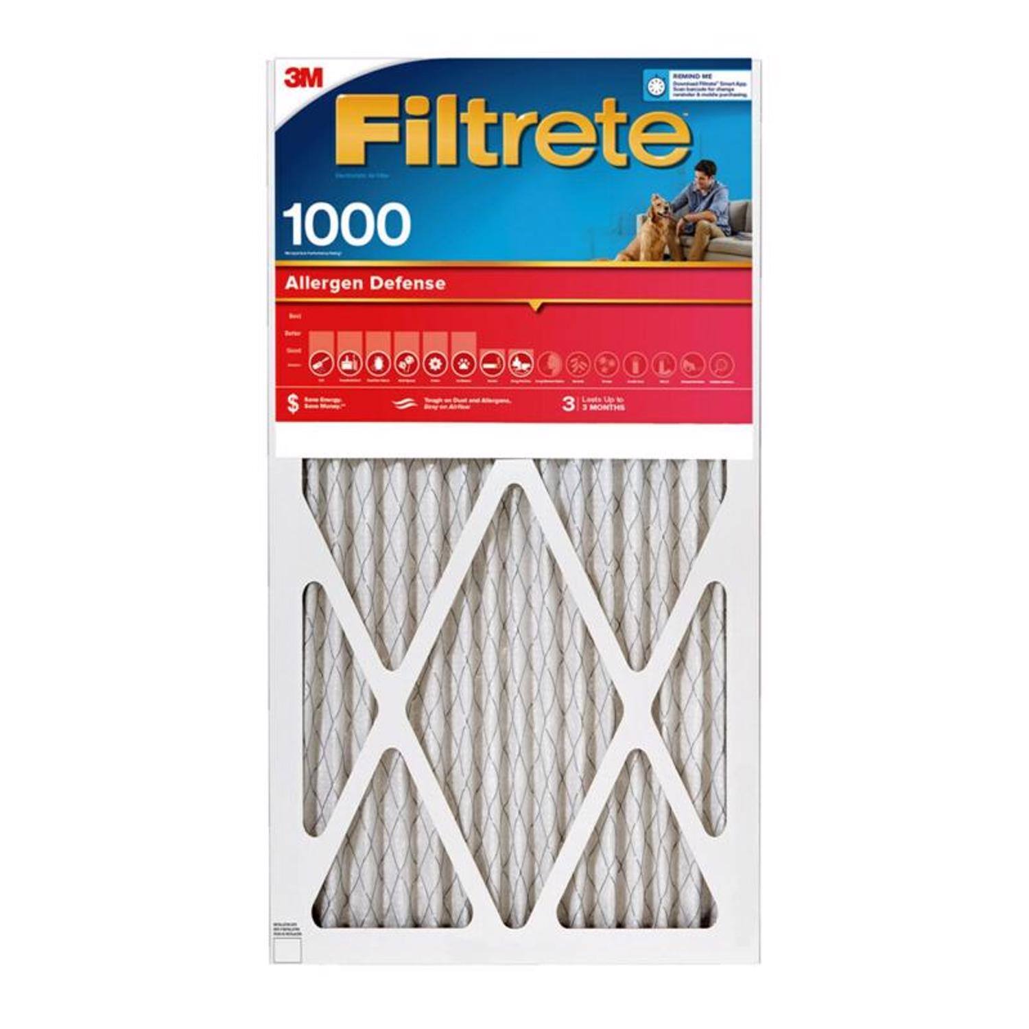 3M Filtrete 1000 Allergen Defense