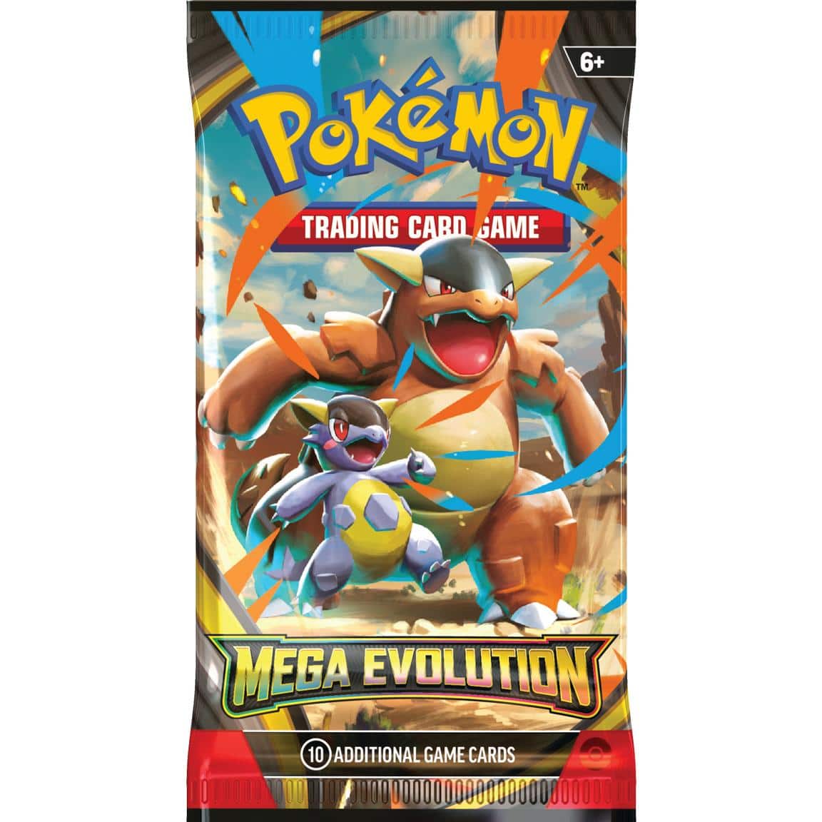 6+ Pokémon™ Trading Card Game
Mega Evolution
10 Additional Game Cards