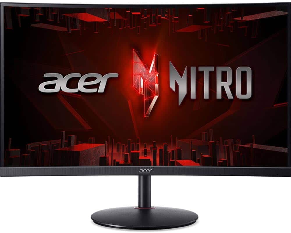 Acer - Nitro XZ271U X3 27" Curved Gaming Monitor – 2560x1440, 240Hz, 1ms, FreeSync Premium, HDR10 - Black