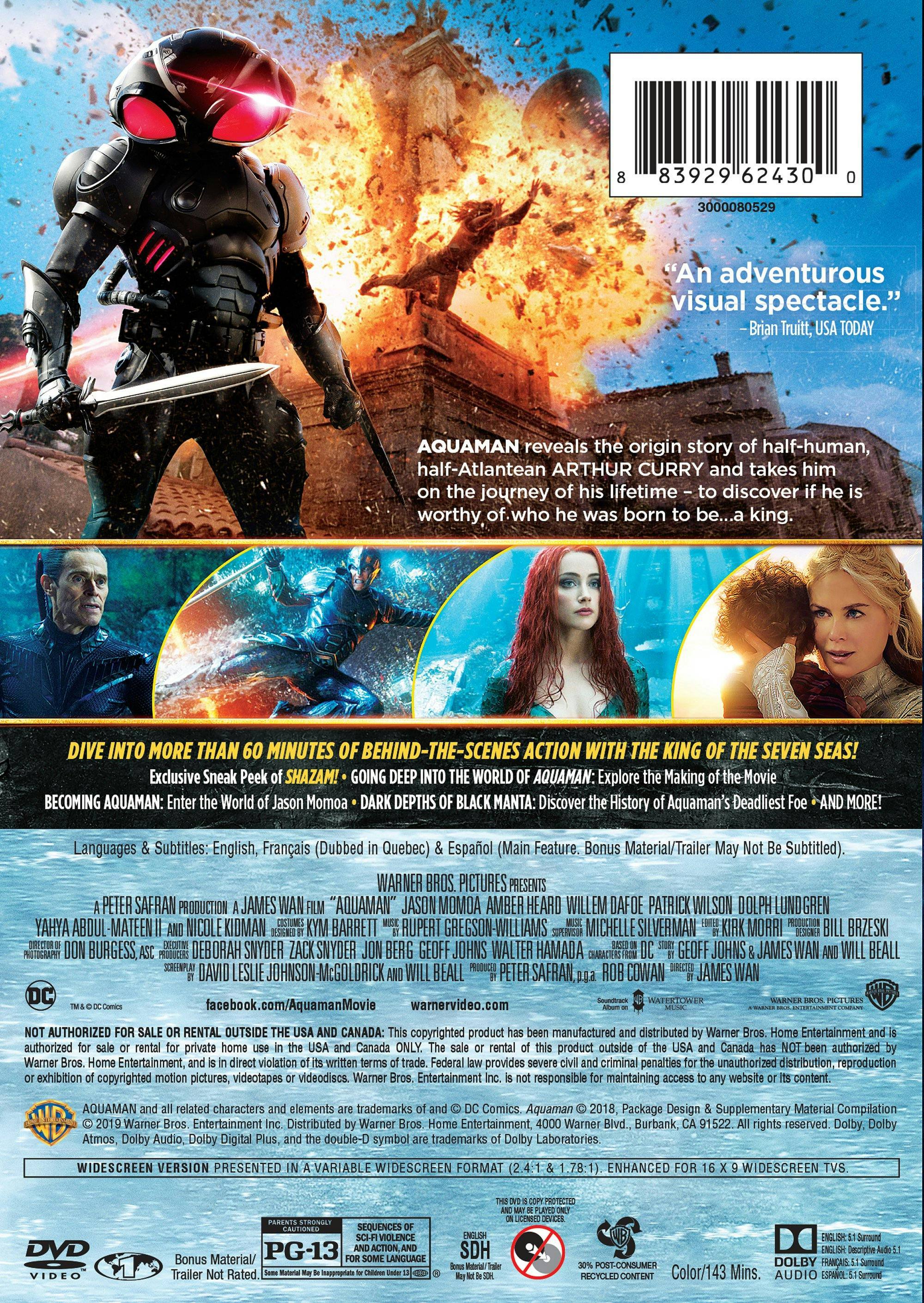 Angle. Aquaman (Special Edition) [DVD].