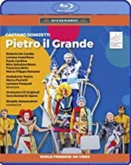Alessandrini Orchestra Gli Originali Coro Donizetti Opera - Pietro Il Grande Kzar Delle Ru - BLU-RAY