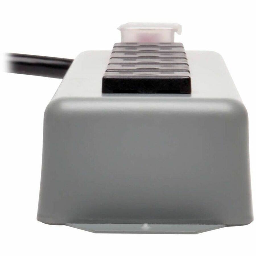 Alt View 6. Tripp Lite - Eaton Tripp Lite Series Industrial Power Strip Metal, Lighted Power Switch, 6-Outlet, 6 ft. (1.8 m) Cord - NEMA 5-15P - Unknown.