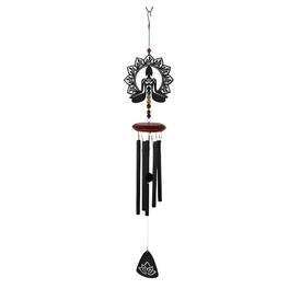 FC Design - 30" Long Red Cardinal Metal Wind Chime Outdoor Patio or Garden Hanging Decoration - Multi-Color