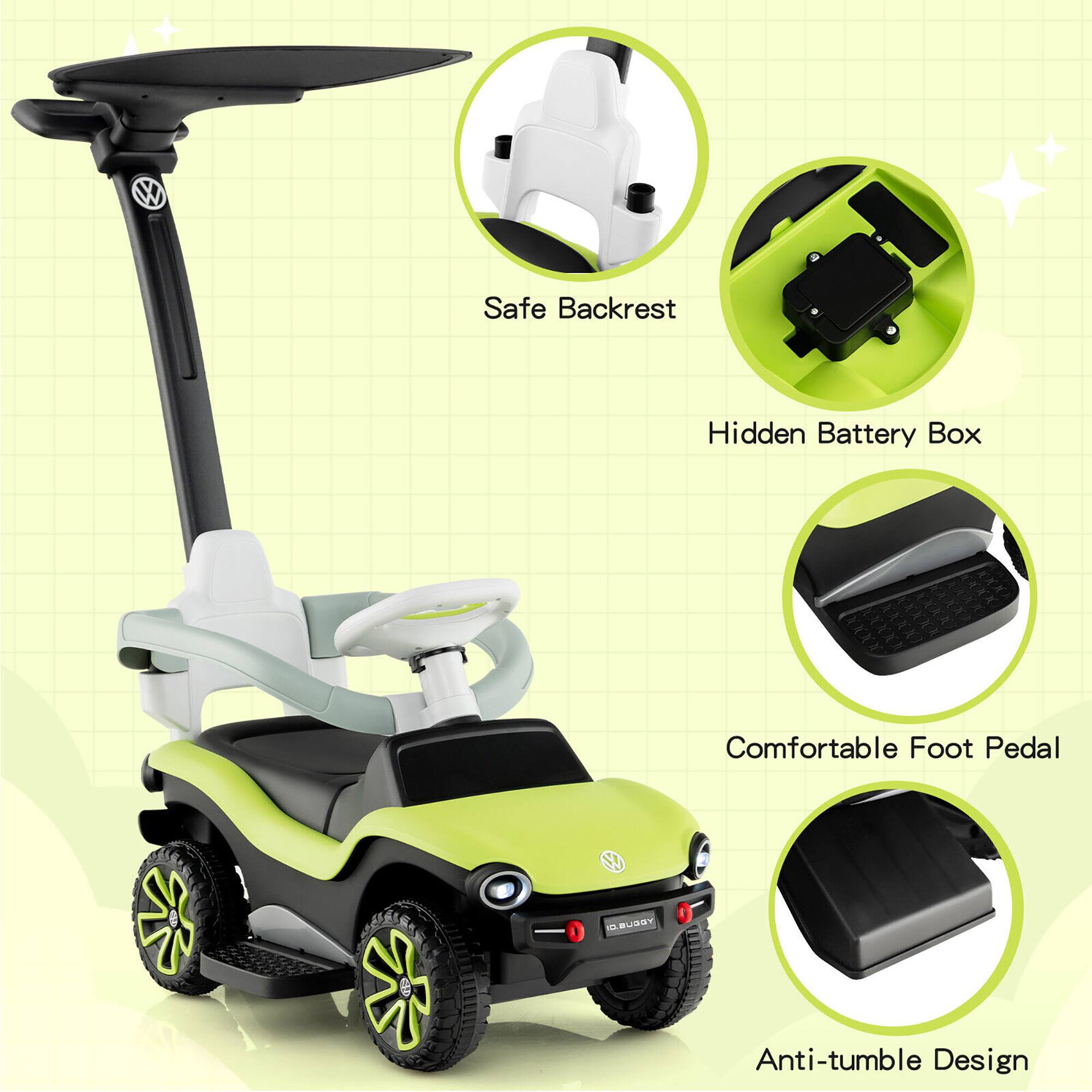 - Safe Backrest
- Hidden Battery Box
- Comfortable Foot Pedal
- Anti-tumble Design