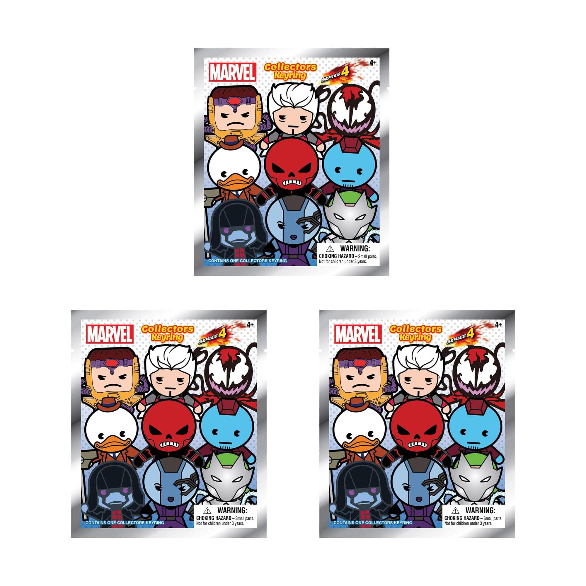 Monogram - Marvel Series 4 Blind Bag Foam Figural Key Ring | Lot of 3 price history on PriceWatchPro