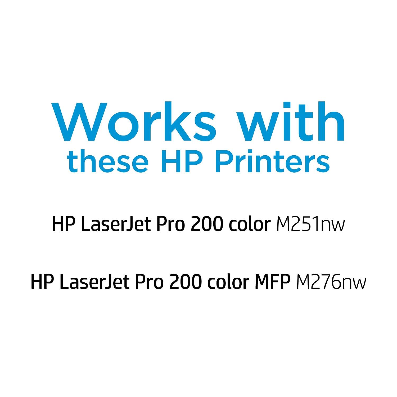 Works with these HP Printers

HP LaserJet Pro 200 color M251nw

HP LaserJet Pro 200 color MFP M276nw