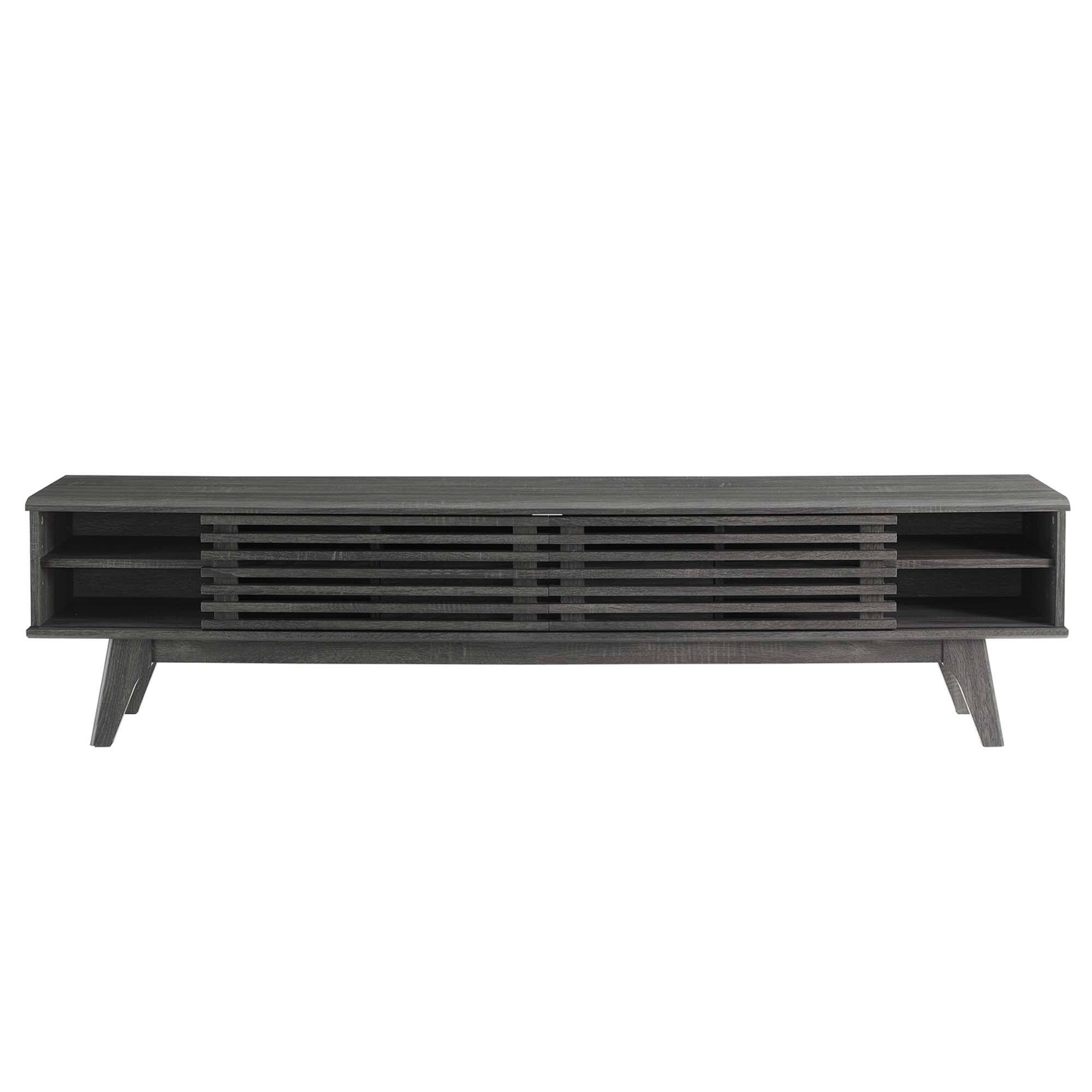 Alt View 1. Modway - Render 70" TV Stand by Modway - Charcoal.