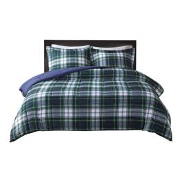 Gracie Mills - Victor 3M Scotchgard Down Alternative All Season Comforter Set - Navy