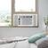 Alt View 6. Winado - 5000 BTU 3-in-1 Window Air Conditioner, Dehumidifier, Fan Window AC Unit Kit Cools up to 150 Sq.Ft W/Knob Control - White.