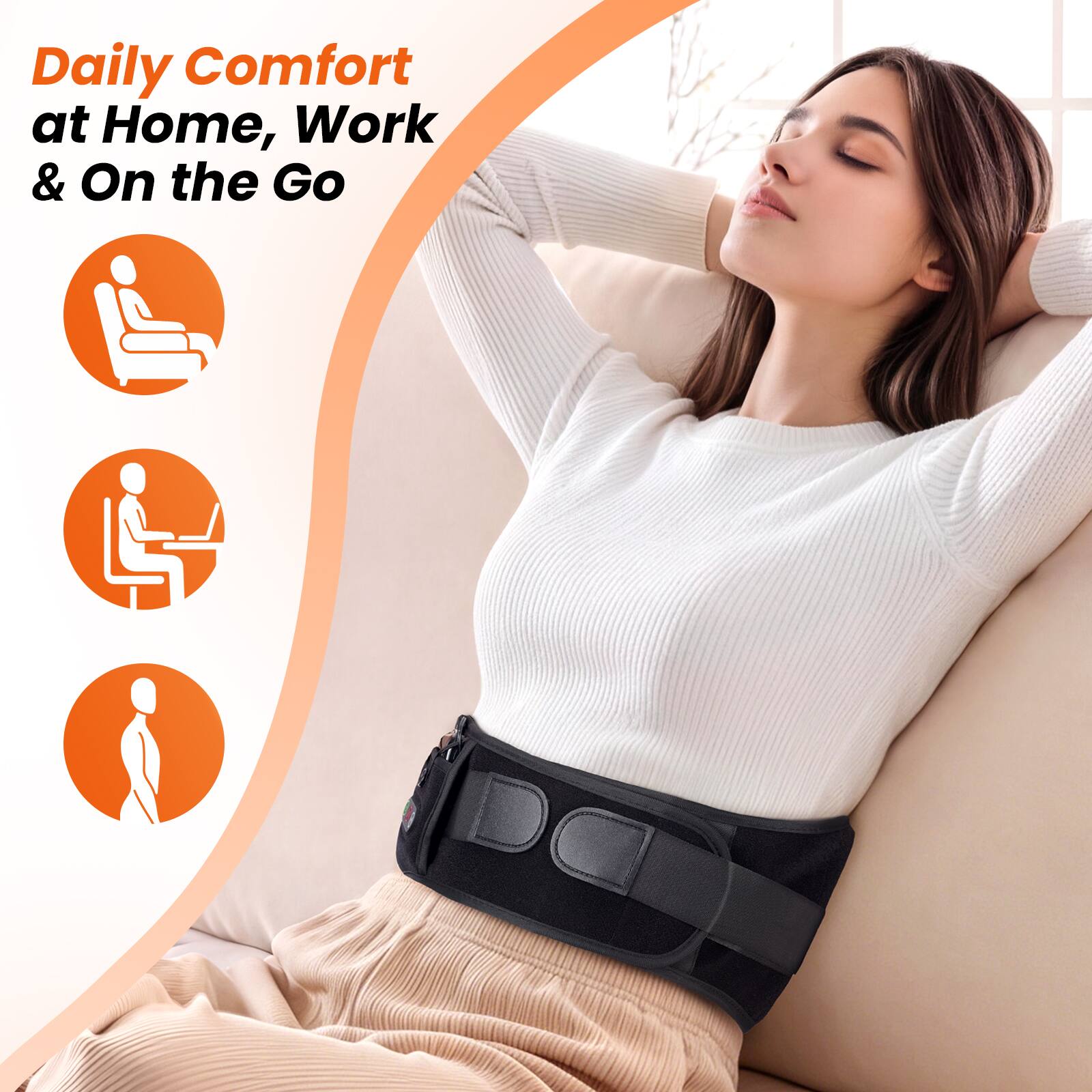 Daily Comfort at Home, Work & On the Go