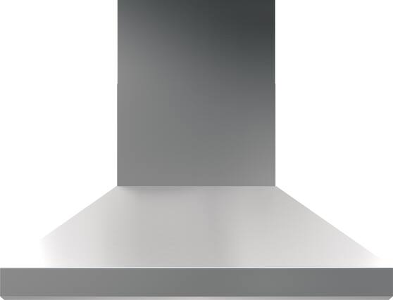 Front. Zephyr - Titan 48 in. 650 CFM Wall Mount Range Hood with TruHue - Stainless Steel.