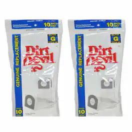 Dirt Devil - 20 Pack Type G Vacuum Bags (20-Pack), 3010348001