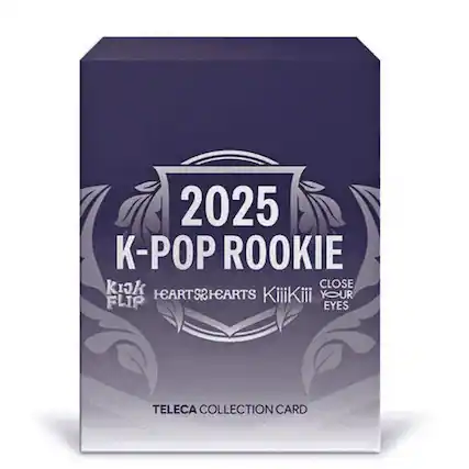 2025 K-POP ROOKIE
KiiiKiii CLOSE YOUR EYES
HEARTS2HEARTS
TELECA COLLECTION CARD