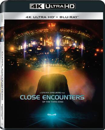 Front. Close Encounters of the Third Kind (40th Anniversary Edition) - 4K Blu-Ray.