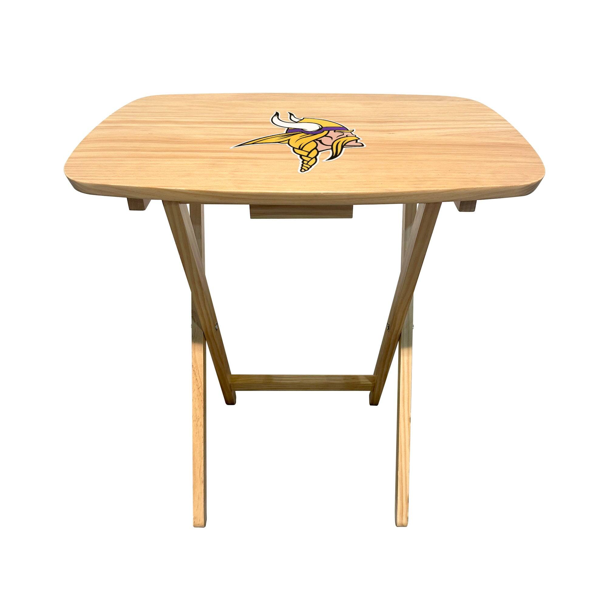 Alt View 1. Imperial - Minnesota Vikings Large Folding TV Tray Table - Multicolor.