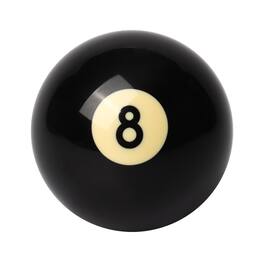 GSE Games & Sports Expert - 2 1/4-Inch #8 Pool Ball, Replacement Eight Ball for Billiard Pool Table, Billiards Accessories - Black