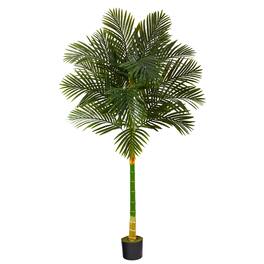 BreeBe - 6' Golden Cane Artificial Palm Tree - Green