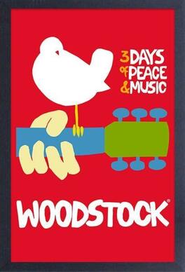 PopMarket - Woodstock - Poster 11X17 Framed Print With Gel-Coat - NOVELTIES - Multicolor