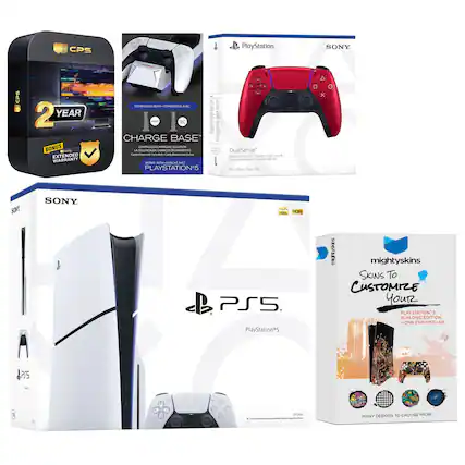 CPS PlayStation SONY SON CPS 2 YEAR BONUS LP EXTENDED WARRANTY COERATBLI - COMPANBLI aVeL D CHARGE BASE CONTROLLER CHARCNC SCEUE LA SAUTERUE MARLA MAETTE Larrute - n -AS - ac WLRRS Win SARCSE JRUA I PLAYSTATION'S DualSense - - - - - - - n Cotoa - for ia care 0m YY x a BOT SONY A HDRE PS5 PlayStation*5 mightyskins mightyskins SKINS TO CuSTOMIZE YOUR PLAYSTATION 5 SLIM DISC EDITION ONE CONTROLLER P5 MANY DESIGNS TO CHOOSE FROM
---
CPS
2 YEAR
BONUS EXTENDED WARRANTY
CHARGE BASE
WORKS WITH - MARQUE AVEC
PLAYSTATION®5
SONY
PlayStation®5
mightyskins
SKINS TO CUSTOMIZE YOUR
• PLAYSTATION®5
• SLIM DISC EDITION
• ONE CONTROLLER
MANY DESIGNS TO CHOOSE FROM