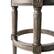 Alt View 8. Maven Lane - 31" Pullman Backless Bar Stool In Reclaimed Oak Finish With Fabric Upholstery - Reclaimed Oak.