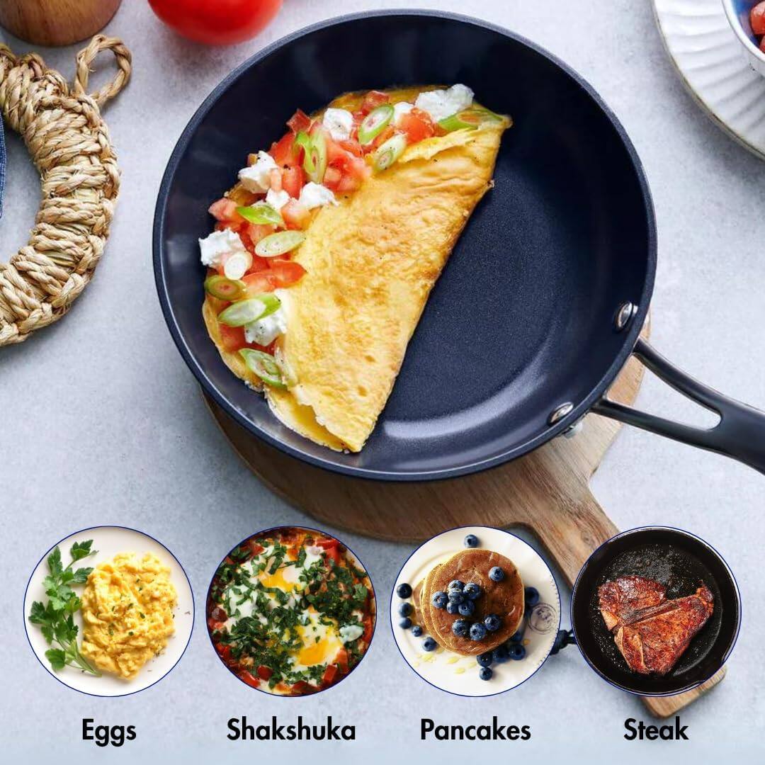 Eggs  
Shakshuka  
Pancakes  
Steak
