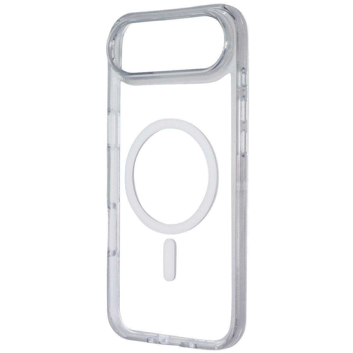 Front. Crafted - Crafted Slim Clear Case for MagSafe for Apple iPhone 17 Air - Transparent - Clear.